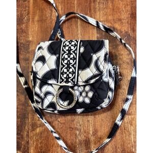 Vera Bradley Saddle Up Bag Day and Night Pattern Mini‎ Belt or Crossbody Retired